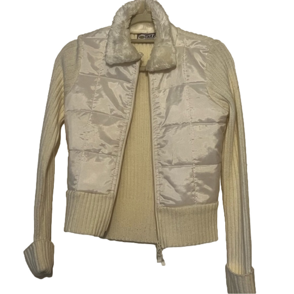 Y2K Fur Collar Jacket